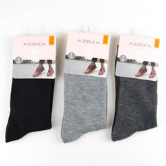 Kojinės unisex Azoza, įvairių spalvų, 3 poros kaina ir informacija | Moteriškos kojinės | pigu.lt