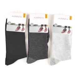 Kojinės unisex Azoza, įvairių spalvų, 3 poros kaina ir informacija | Moteriškos kojinės | pigu.lt