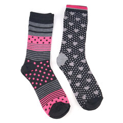 Kojinės motrims Azoza, įvairių spalvų, 2 poros kaina ir informacija | Moteriškos kojinės | pigu.lt