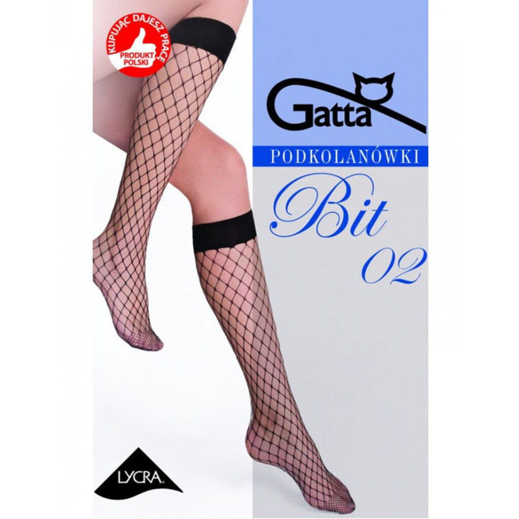 Kojinės moterims Gatta, juodos, 2 poros kaina ir informacija | Moteriškos kojinės | pigu.lt