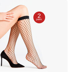 Kojinės moterims Gatta, juodos, 2 poros kaina ir informacija | Moteriškos kojinės | pigu.lt