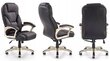 Biuro kėdė Halmar Desmond, juoda цена и информация | Biuro kėdės | pigu.lt