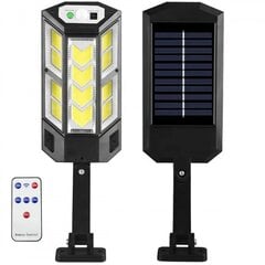 Светодиодная солнечная лампа с дистанционным управлением цена и информация | Уличные светильники | pigu.lt