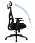 Biuro kėdė Mebel Elite Spiral, juoda цена и информация | Biuro kėdės | pigu.lt