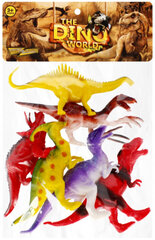 Фигурки динозавров, набор Jin. 14-18 cm цена и информация | Игрушки для мальчиков | pigu.lt