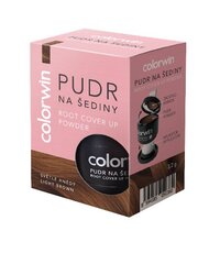 Žilų plaukų maskavimo pudra Colorwin Powder for Grey Hair and Volume Light Brown, 3.2g kaina ir informacija | Plaukų dažai | pigu.lt