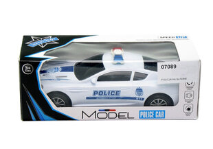Движущаяся машина Police, со световым и звуковым эффектом. City car цена и информация | Игрушки для мальчиков | pigu.lt