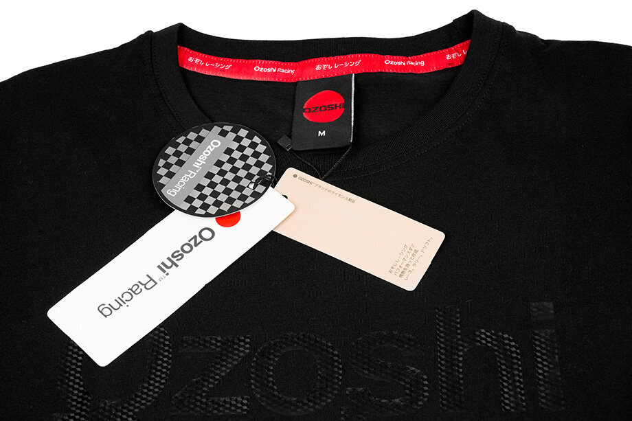 Marškinėliai vyrams Ozoshi Retsu, juodi kaina ir informacija | Vyriški marškinėliai | pigu.lt
