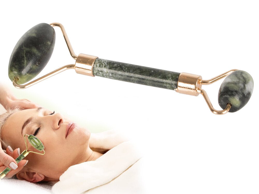 Ritininis veido masažuoklis Jade kaina ir informacija | Veido masažuokliai, valymo įrankiai | pigu.lt