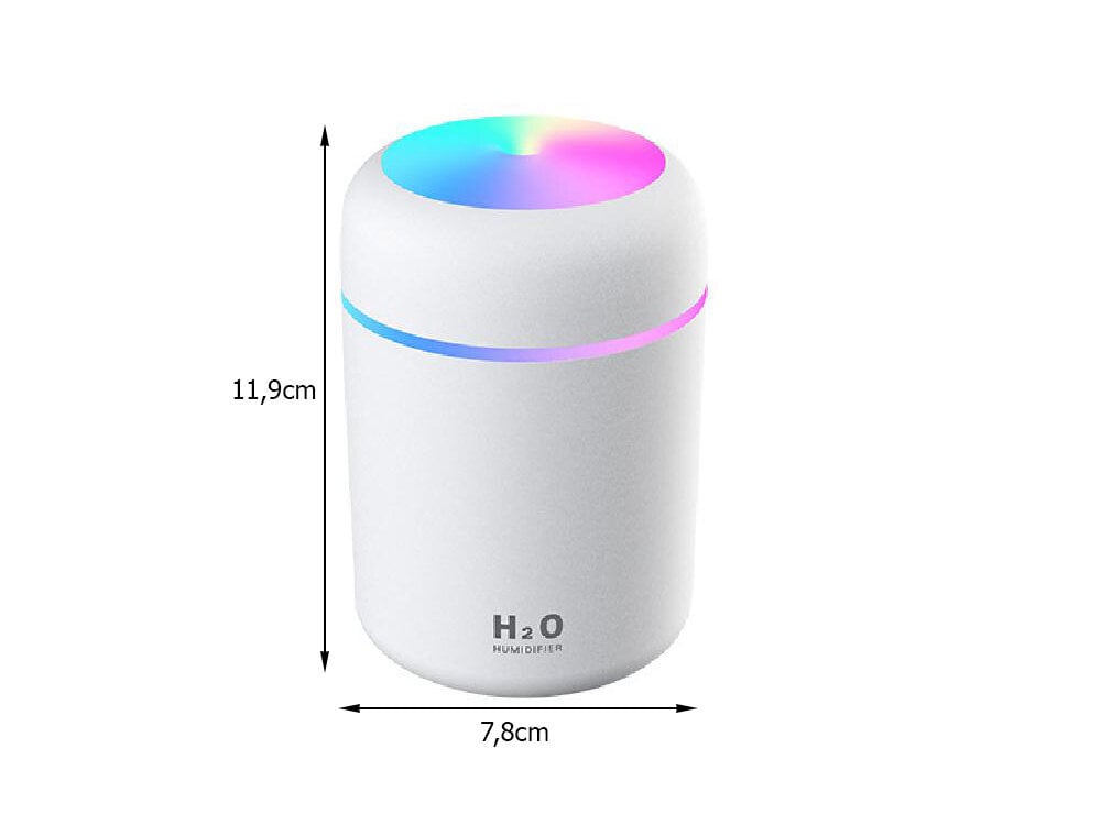 Oro drėkintuvas, difuzorius H2O humidifier цена и информация | Oro drėkintuvai | pigu.lt