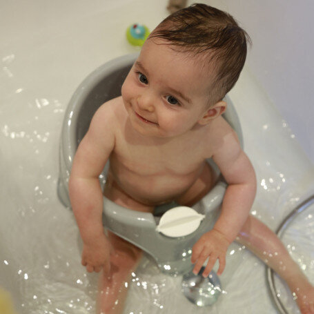 Maudynių žiedas Thermobaby Aquafun, white kaina ir informacija | Maudynių priemonės | pigu.lt