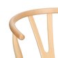 Kėdė D2.Design Wicker Color, ruda kaina ir informacija | Virtuvės ir valgomojo kėdės | pigu.lt