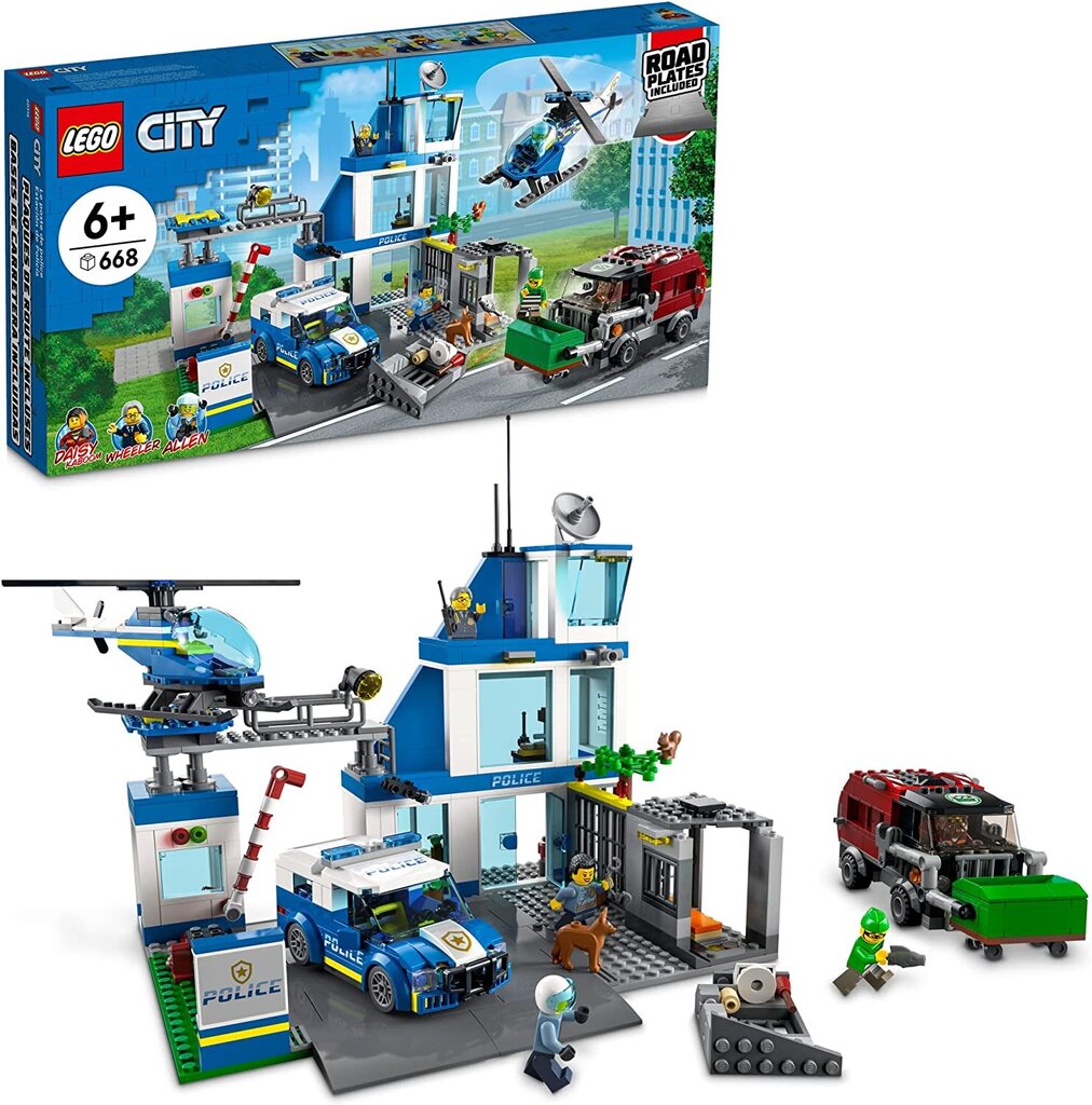 60316 LEGO® City policijos nuovada kaina ir informacija | Konstruktoriai ir kaladėlės | pigu.lt