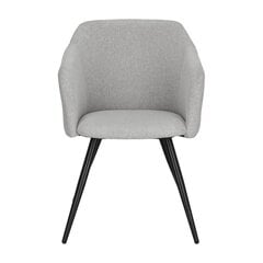 Кресло с черно-серой обивкой Molto цена и информация | Стулья для кухни и столовой | pigu.lt