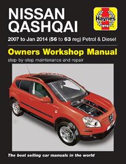 Nissan Qashqai ('07 to Jan '14) 56 to 63 kaina ir informacija | Kelionių vadovai, aprašymai | pigu.lt