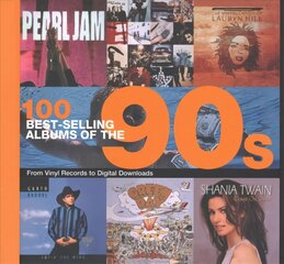 100 Best Selling Albums of the 90s цена и информация | Книги об искусстве | pigu.lt