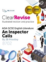ClearRevise AQA GCSE English, Priestley, An Inspector Calls 2023 цена и информация | Книги для подростков  | pigu.lt