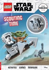 LEGO (R) Star Wars (TM): Scouting Time (with Scout Trooper minifigure and swoop bike) цена и информация | Книги для самых маленьких | pigu.lt