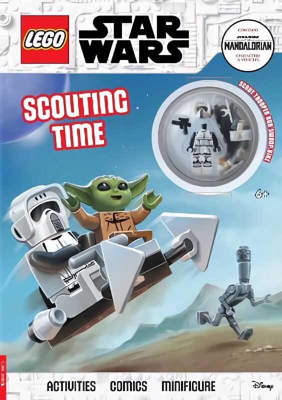 LEGO (R) Star Wars (TM): Scouting Time (with Scout Trooper minifigure and swoop bike) kaina ir informacija | Knygos mažiesiems | pigu.lt