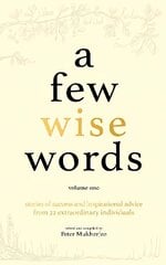 Few Wise Words, Volume One цена и информация | Самоучители | pigu.lt