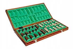 Деревянные шахматы Амбассадор, 52х52 см цена и информация | Настольные игры, головоломки | pigu.lt