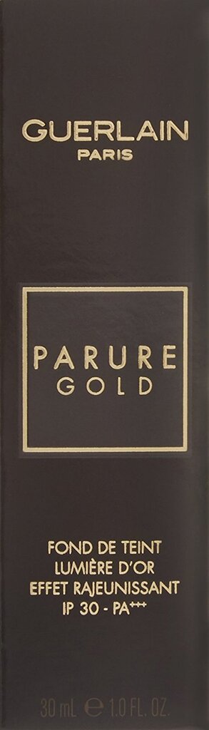 Makiažo pagrindas Guerlain Parure Gold Gold Radiance Foundation 30 ml цена и информация | Makiažo pagrindai, pudros | pigu.lt