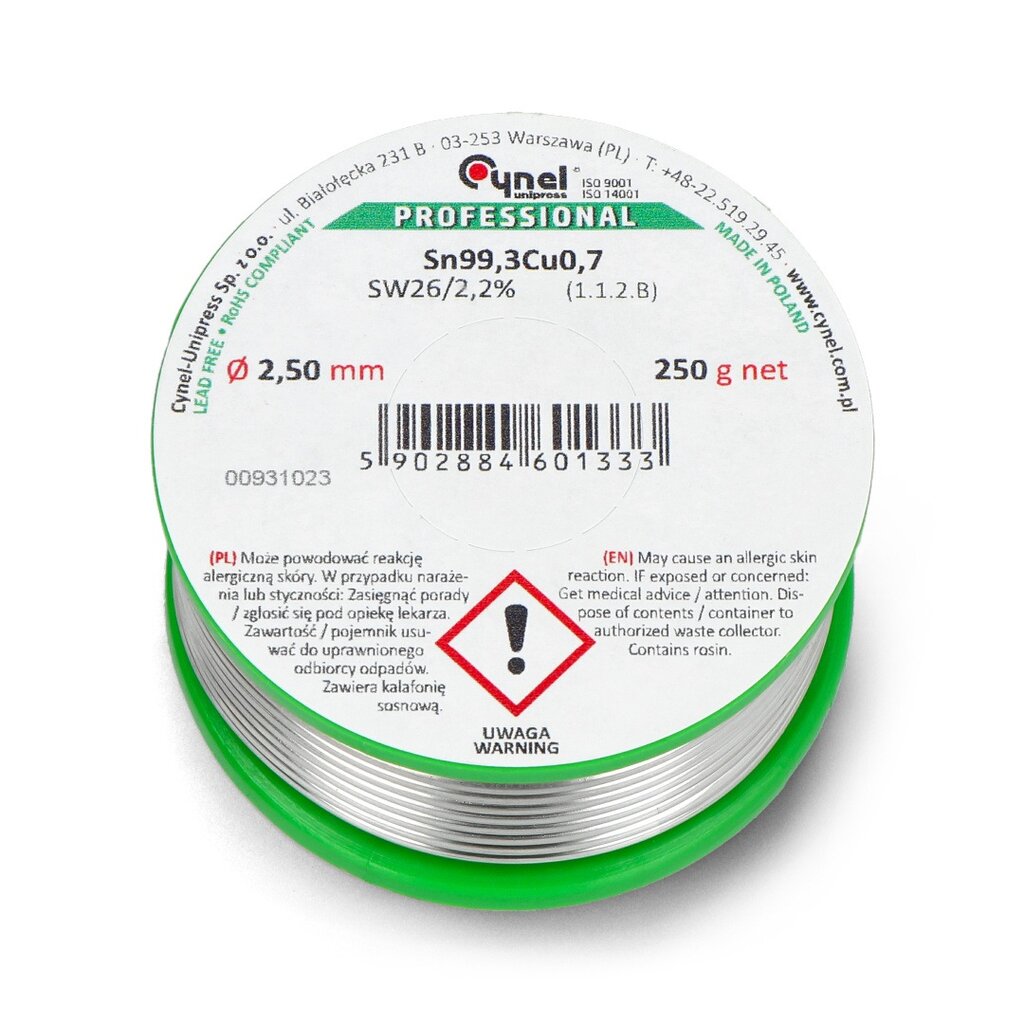 Lydmetalis Cynel LC99.3 цена и информация | Mechaniniai įrankiai | pigu.lt