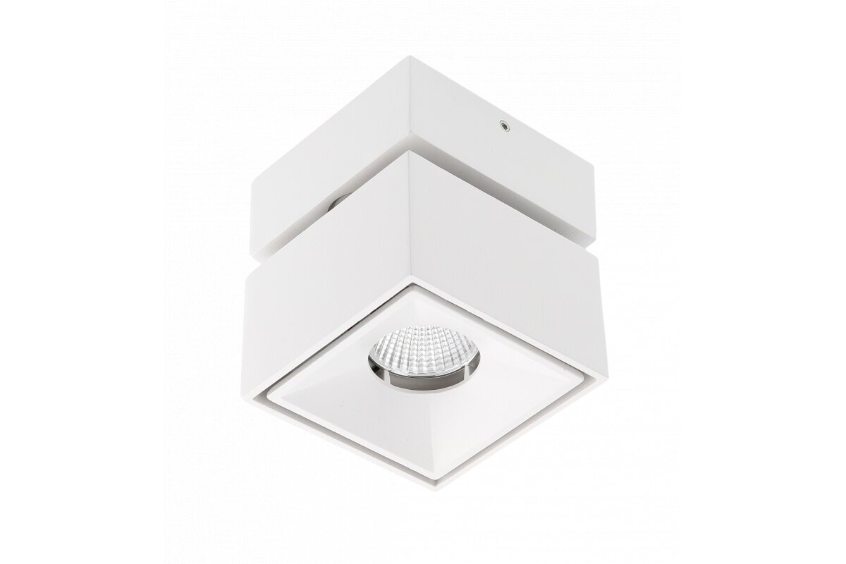 LED šviestuvas Bianco CP, 8W, 680lm, ra≥80, ip20, 36°, 2700/3300 / 4000K, kvadratas, baltas цена и информация | Lubiniai šviestuvai | pigu.lt