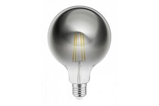 LED lemputė Filament, G125, 2700K, E27, 8,0 W, AC220-240V, 360°, 720lm, 70mA, pilka kaina ir informacija | Elektros lemputės | pigu.lt