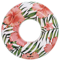 Pripučiamas plaukimo ratas Bestway Float'n Fashion, 119 cm, rožinis kaina ir informacija | Pripučiamos ir paplūdimio prekės | pigu.lt