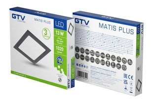 Светильник светодиодный встраиваемый Matis Plus, 3 Вт, 200 Лм, 3000K, IP44 цена и информация | Монтируемые светильники, светодиодные панели | pigu.lt