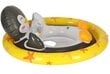 Pripučiamas plaukimo ratas vaikams su sėdyne Pingvinas kaina ir informacija | Maudynių priemonės | pigu.lt