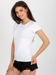 Marškinėliai moterims Brandzey, balti kaina ir informacija | Marškinėliai moterims | pigu.lt