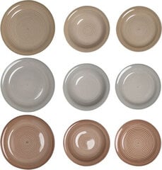 Набор посуды DKD Home Decor Фарфор 18 Предметы (27 x 27 x 3 cm) цена и информация | Посуда, тарелки, обеденные сервизы | pigu.lt