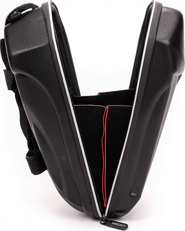 Paspirtuko krepšys Ducati DUC-MON-BAG, juodas kaina ir informacija | Elektrinių paspirtukų priedai | pigu.lt