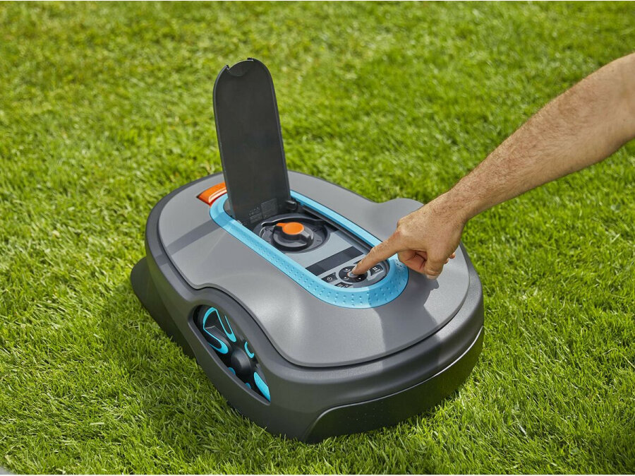 Vejos (žolės) pjovimo robotas Gardena Battery Mower Sileno Life, 750 m² kaina ir informacija | Žoliapjovės, vejos robotai | pigu.lt