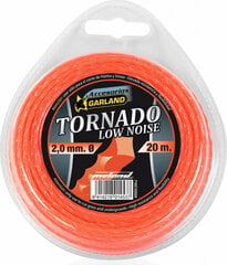 Trimerio galvutės valas Garland Tornado X, 20 m, 2 mm цена и информация | Запчасти для садовой техники | pigu.lt