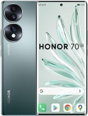 Honor 70 Dual SIM 8/256GB Emerald Green kaina ir informacija | Mobilieji telefonai | pigu.lt