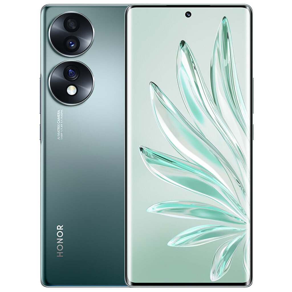 Honor 70 8/256GB Emerald Green kaina ir informacija | Mobilieji telefonai | pigu.lt