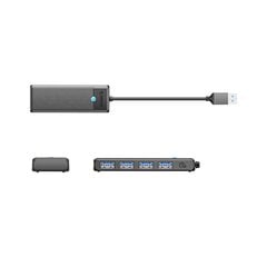 Adapter Hub 4in1 Orico USB 3.0 цена и информация | Адаптеры, USB-разветвители | pigu.lt