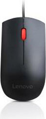 Lenovo Essential USB Mouse wired, Black цена и информация | Мыши | pigu.lt