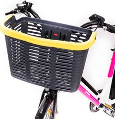 Priekinis dviračio krepšys Urban Prime UP-BSK-EBK, juodas kaina ir informacija | Kiti dviračių priedai ir aksesuarai | pigu.lt
