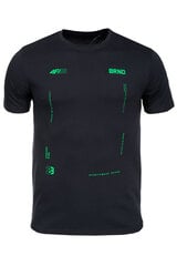 Marškinėliai vyrams 4F, juodi kaina ir informacija | 4F Santechnika, remontas, šildymas | pigu.lt