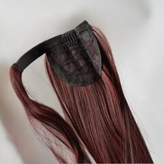 Plaukų uodega raudonos spalvos su ombre perėjimu 85 cm, 100 g. 1BT-39 kaina ir informacija | Plaukų aksesuarai | pigu.lt