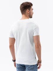 Marškinėliai vyrams, balti kaina ir informacija | Vyriški marškinėliai | pigu.lt