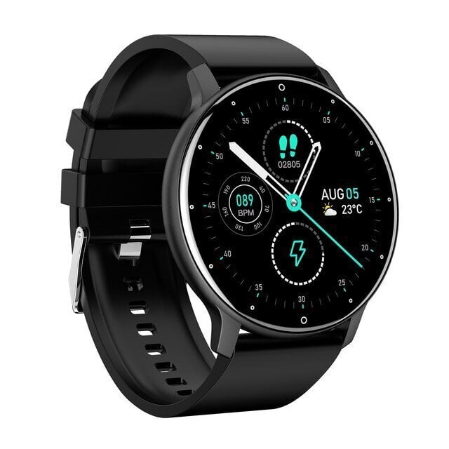 ZL02D Black kaina ir informacija | Išmanieji laikrodžiai (smartwatch) | pigu.lt