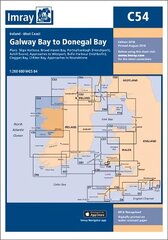 Imray Chart C54: Galway Bay to Donegal Bay New edition kaina ir informacija | Knygos apie sveiką gyvenseną ir mitybą | pigu.lt