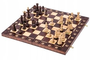 Mediniai šachmatai Consul, 48x48 cm kaina ir informacija | Stalo žaidimai, galvosūkiai | pigu.lt