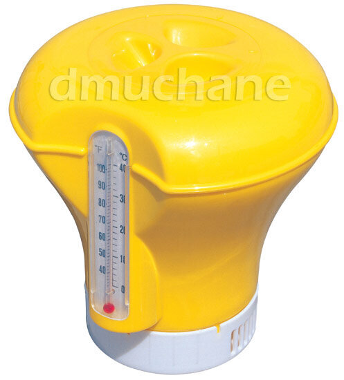 Baseino chemikalų dozatorius su termometru Bestway, 18,5 cm kaina ir informacija | Baseinų priežiūros priemonės | pigu.lt