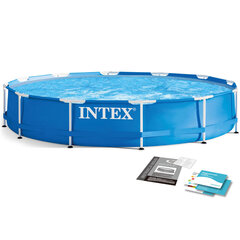Lauko baseinas Intex, 366x76 cm, be filtro kaina ir informacija | Baseinai | pigu.lt